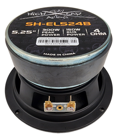Sky High Car Audio SH-EL524B 5.25" Midrange Loudspeaker w/ Aluminum Bullet (Single)