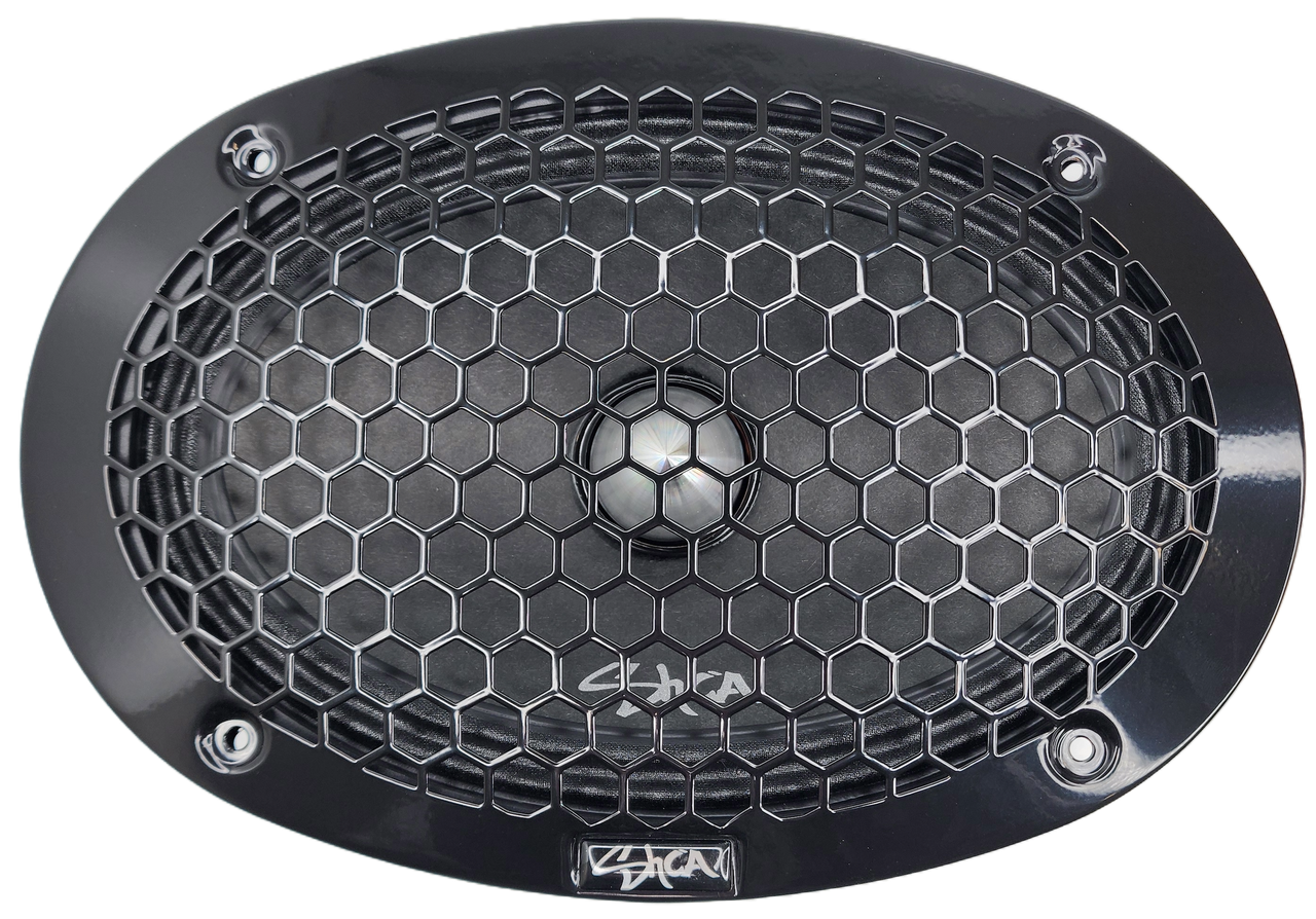 Sky High Car Audio SH-EL694B 6x9" Midrange Loudspeaker w/ Aluminum Bullet (Single)