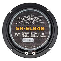 Sky High Car Audio SH-EL84B 8" Midrange Loudspeaker w/ Aluminum Bullet (Single)