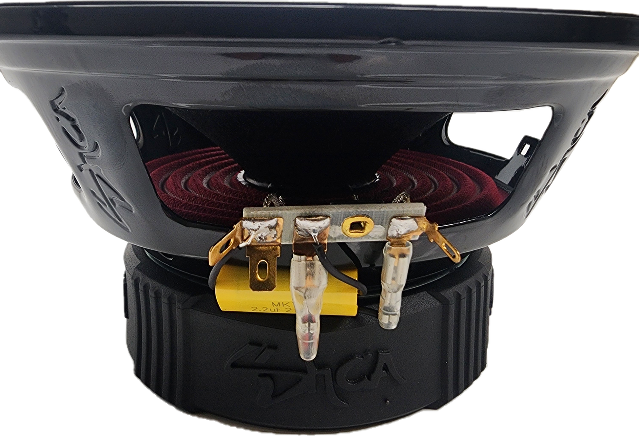 Sky High Car Audio SH-P8 8" Coaxial Midrange Loudspeaker w/ 1" Bullet Tweeter (Single)