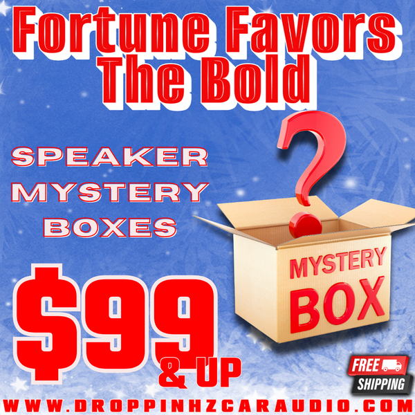 アメジストドーム　マネーボックス 30%off‼️ SALE Black Friday Speaker Mystery Box – Droppin HZ Car Audio