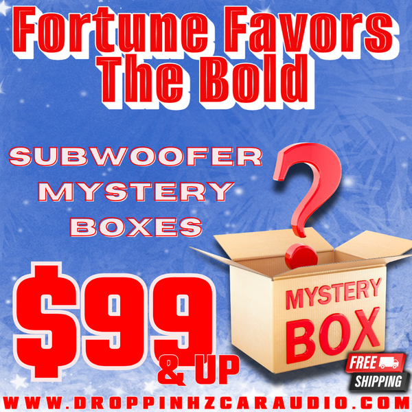 Black Friday Subwoofer Mystery Box – Droppin HZ Car Audio