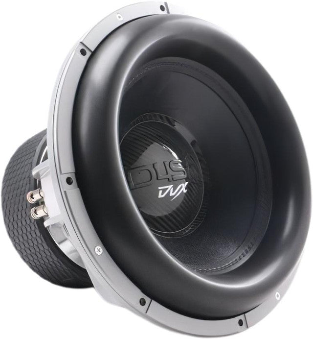 DOWN4SOUND DVX-15 D4 15” Car Subwoofer – Dual 4-Ohm, 1700W RMS Competition Bass