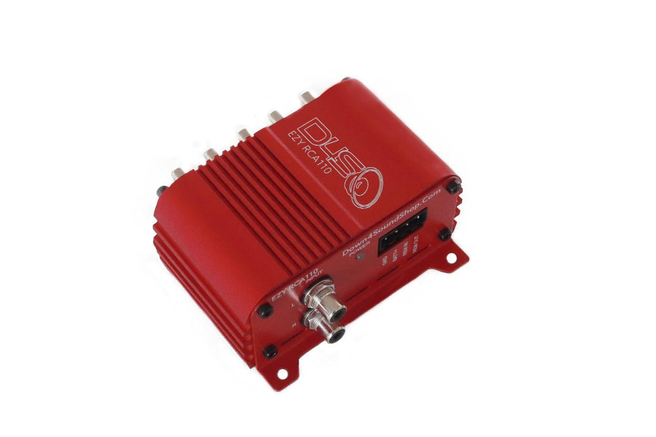 DOWN4SOUND - EZY RCA110 - 1 in 10 out Powered RCA DISTRIBUTION