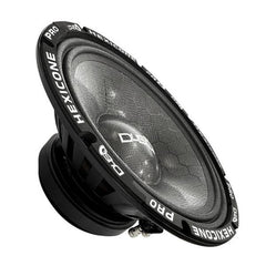 DOWN4SOUND Hexicone PRO 100 SS8 All SZN - 10" Carbon Fiber Pro Audio Speaker - 300W RMS, 8 Ohm