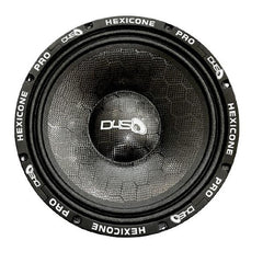 DOWN4SOUND Hexicone PRO 100 SS8 All SZN - 10" Carbon Fiber Pro Audio Speaker - 300W RMS, 8 Ohm