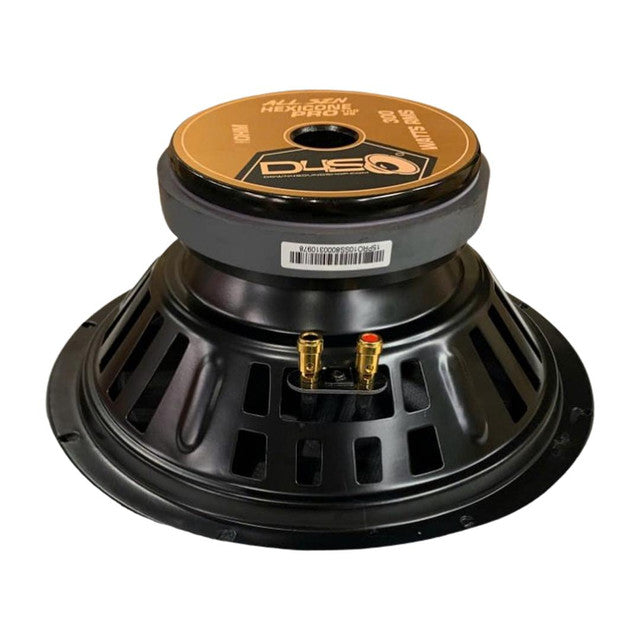 DOWN4SOUND Hexicone PRO 100 SS8 All SZN - 10" Carbon Fiber Pro Audio Speaker - 300W RMS, 8 Ohm