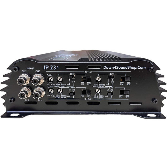 Down4Sound JP234 | 2000W RMS 4CH AMPLIFIER 12 Color Options