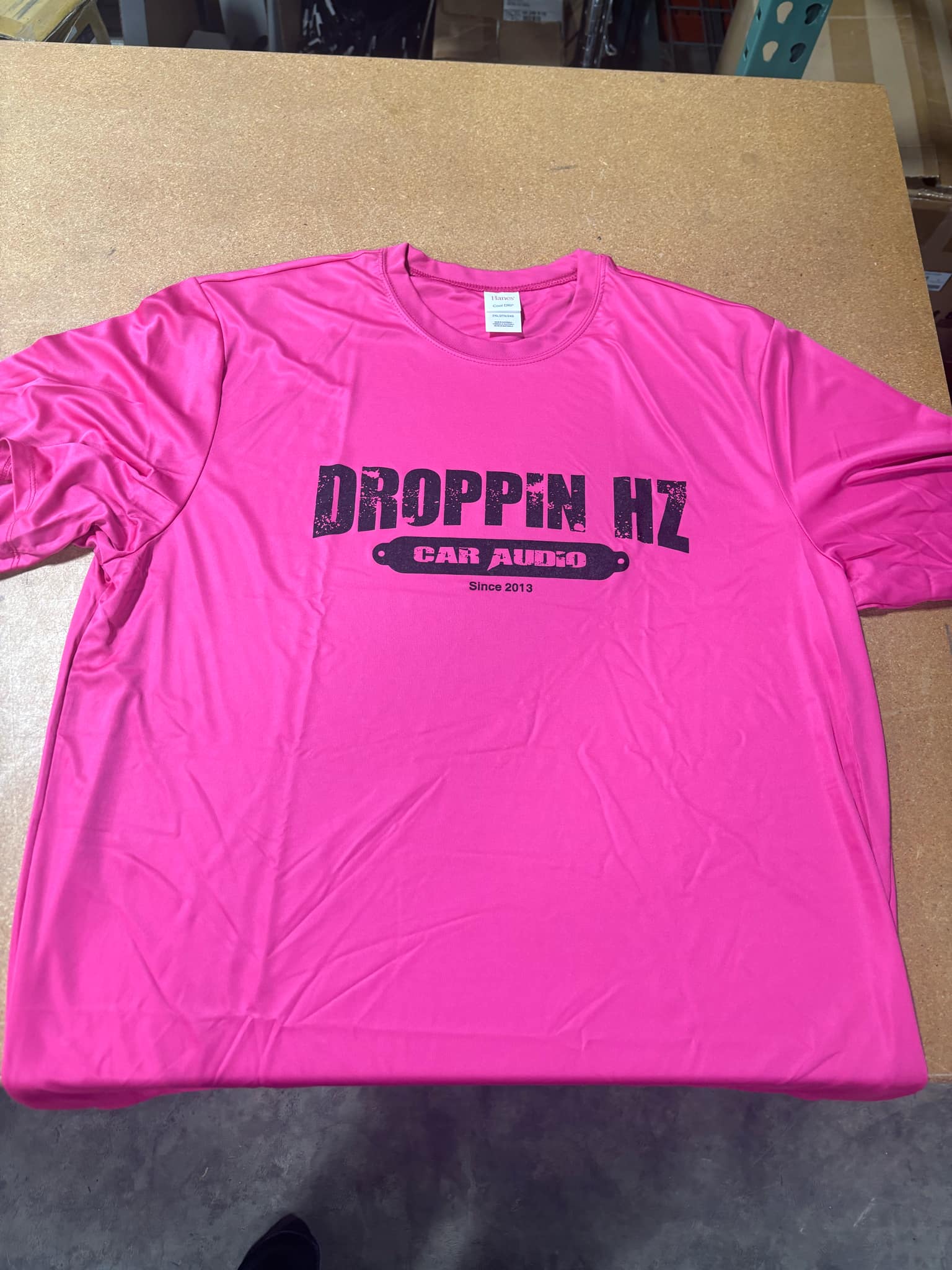 Droppin HZ Car Audio Colored DriFit T-Shirt