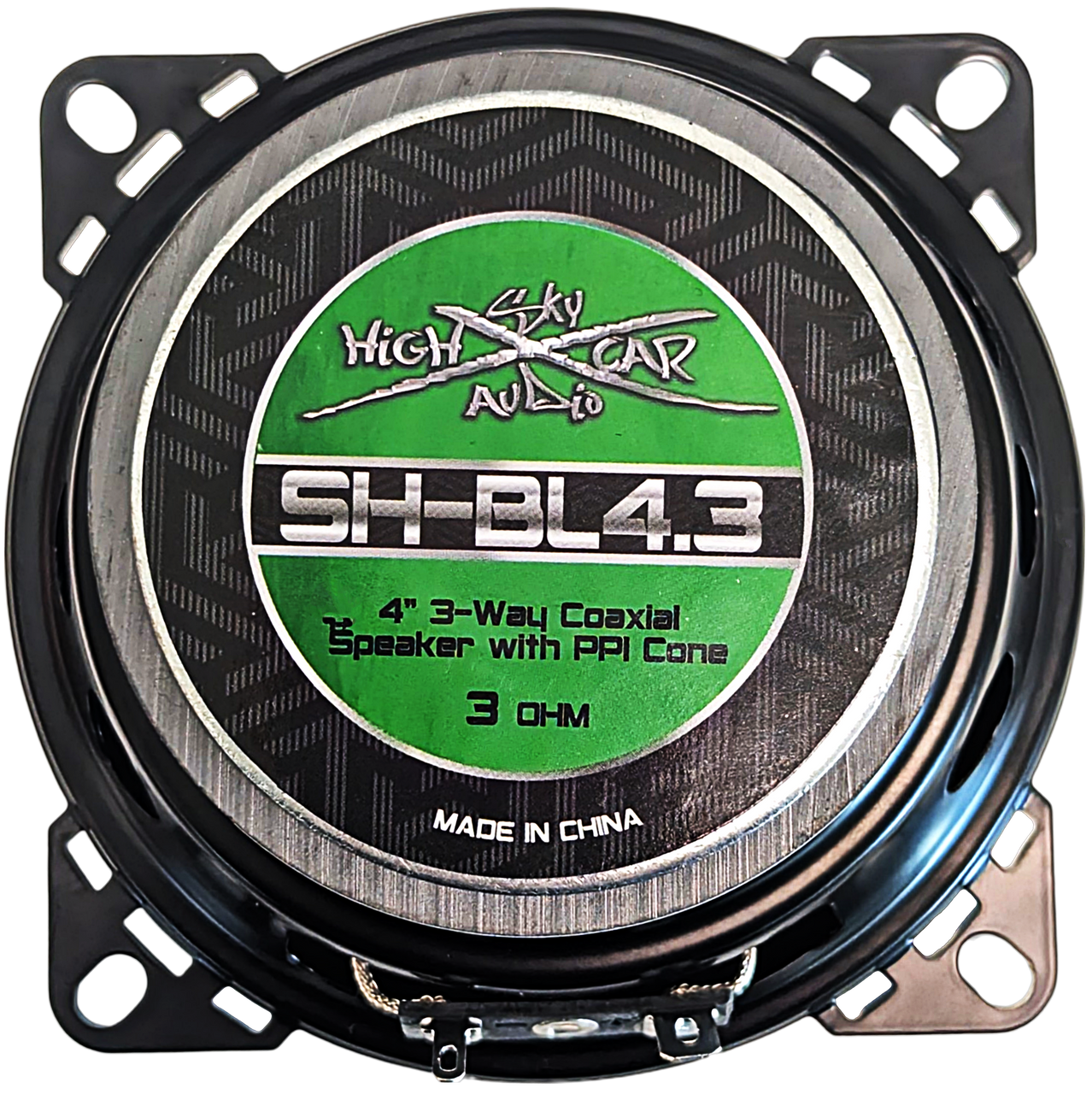 Sky High Car Audio SH-BL4.3 4" Coaxial Speakers | 75W RMS | 3Ω (Pair)