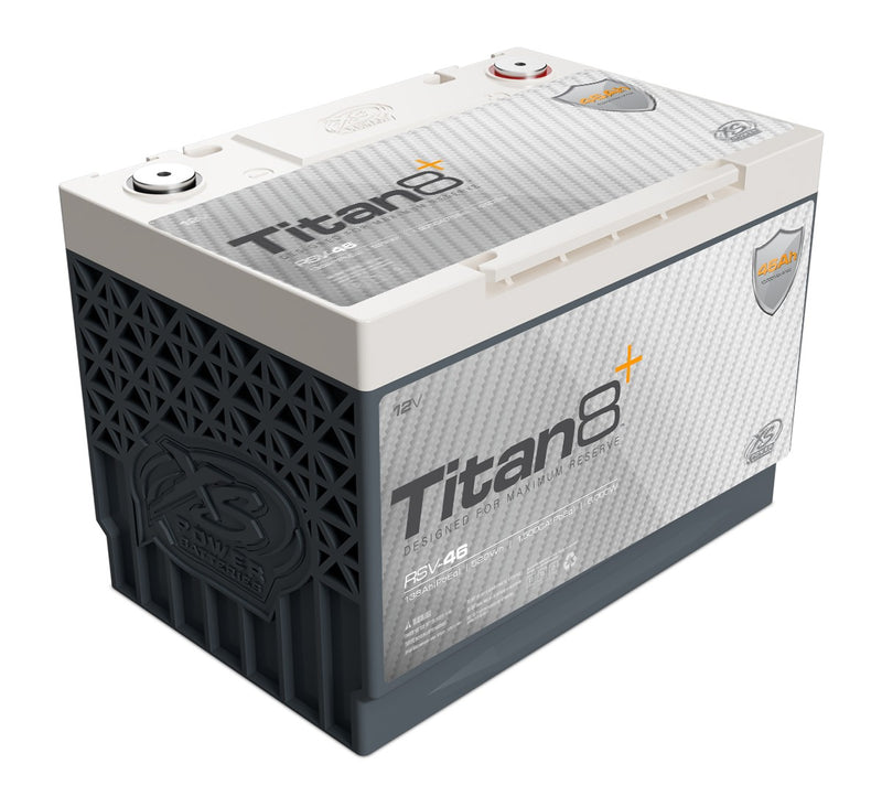 XS Power Titan8 RSV46 46ah 12 Volt Group 34 Underhood Safe 6000-10000W***Pre-Order***