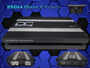 DC Audio 250.4 Class D 4-Channel Amplifier