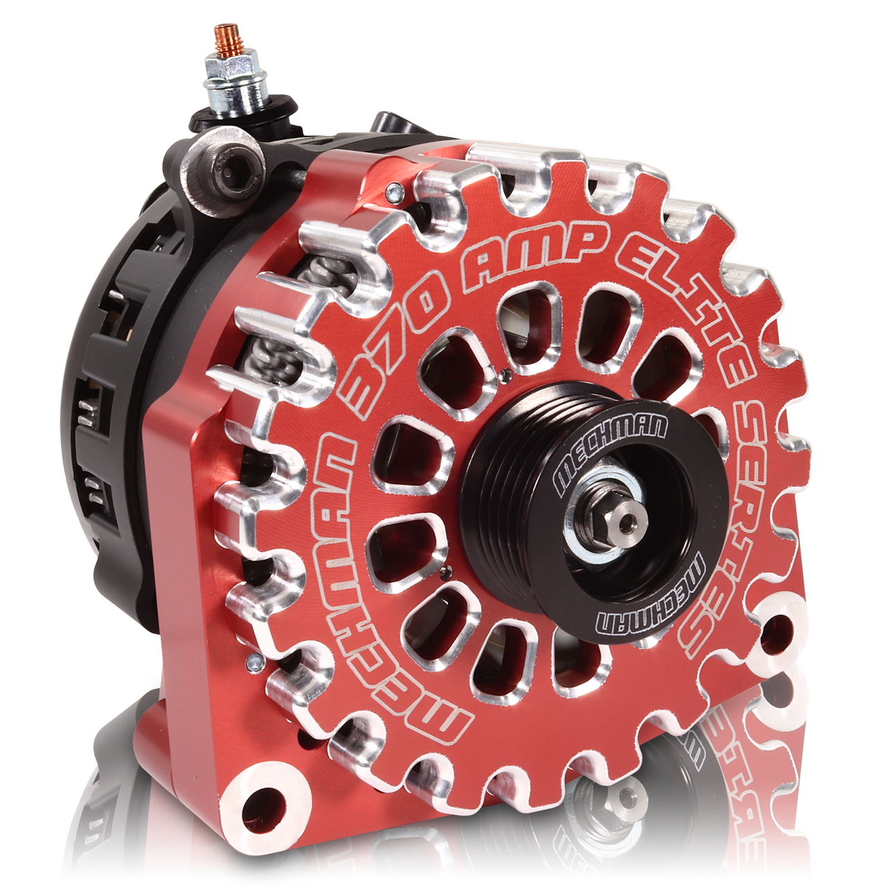 High Output 370 Amp RED Alternator 14-19 GM Silverado Tahoe Suburban Escalade Sierra
