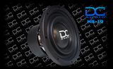 DC Audio Pro Audio MB-10 10" Mid Bass Speaker Single 2 ohm