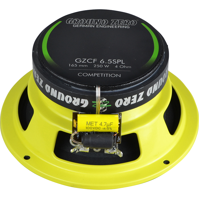 Ground Zero GZCF 6.5SPL  6.5″ 2-way coaxial speaker system