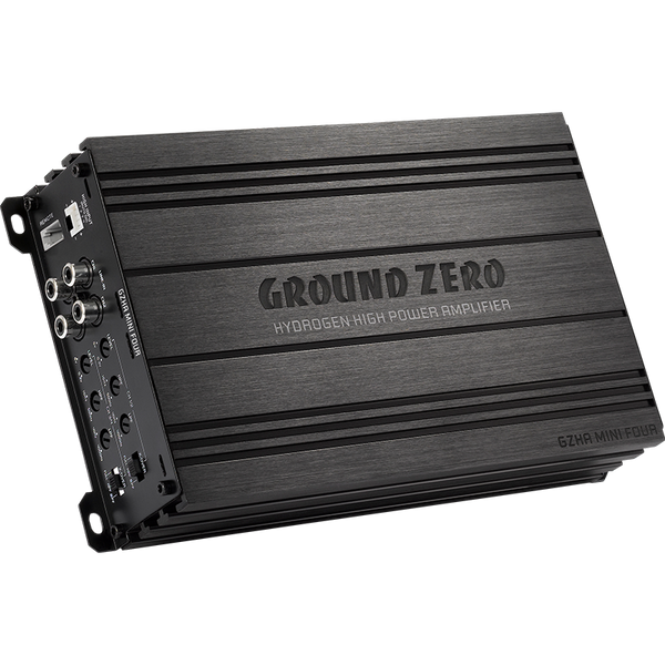 Ground Zero GZHA MINI FOUR 4-Ch class D compact Amp – Droppin HZ Ground Zero GZHA MINI FOUR 4-Ch class D compact Amp – Droppin HZ