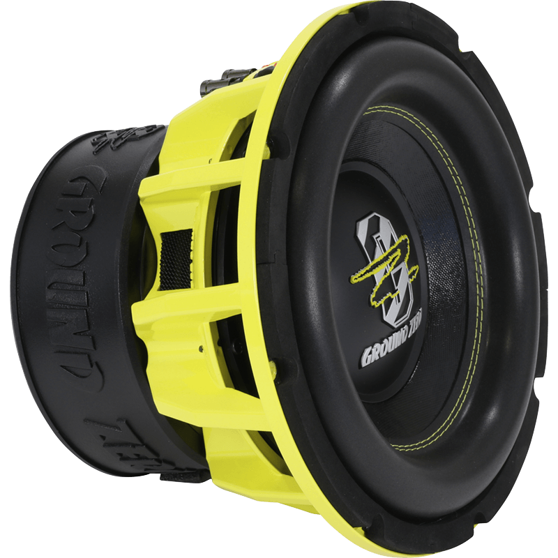 stenografi øretelefon Klassificer Ground Zero GZHW 25XSPL-D1-YELLOW 10″ high quality SPL subwoofer – Droppin  HZ Car Audio