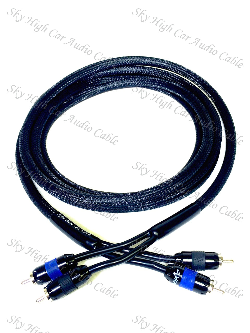 Sky High Car Audio Premium 2 Channel RCA Cable