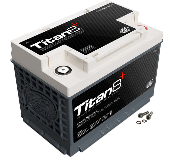 XS Power Titan8  PWR-S5-4800 12v Lithium Titanate Battery UNDERHOOD SAFE