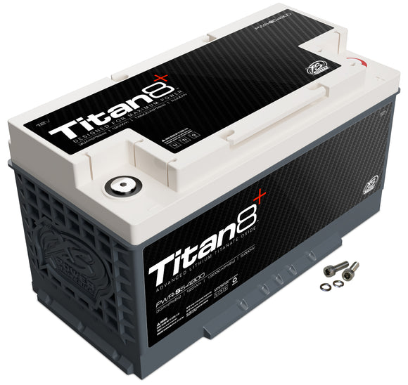 XS Power Titan8  PWR-S5-4900 12v Lithium Titanate Battery UNDERHOOD SAFE
