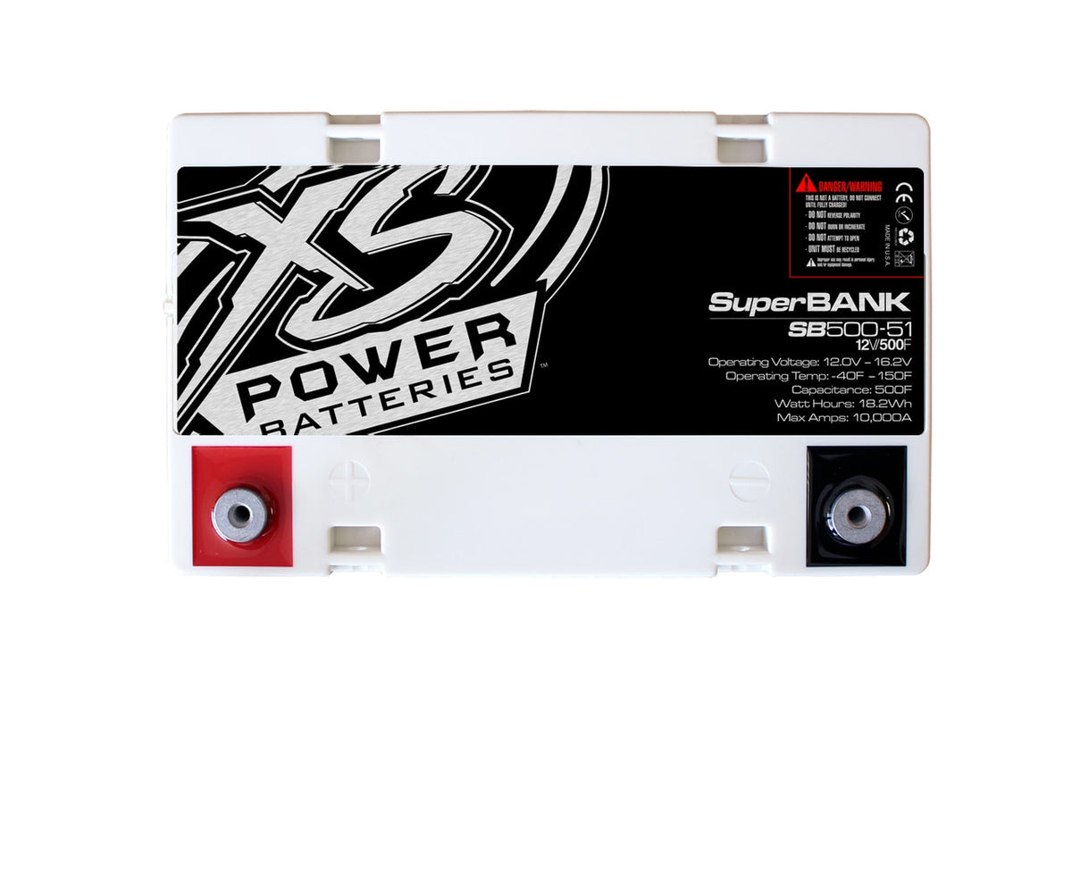 XS Power SB500 51R Group 51R 12V Super Capacitor Bank Droppin HZ Car xs-power-sb500-51r-group-51r-12v-super-capacitor-bank-droppin-hz-car