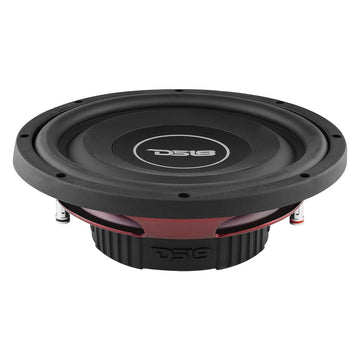 DS18 SRW10.4D 10" Dual 4-Ohm Shallow Mount Subwoofer – 400W Max, 200W RMS
