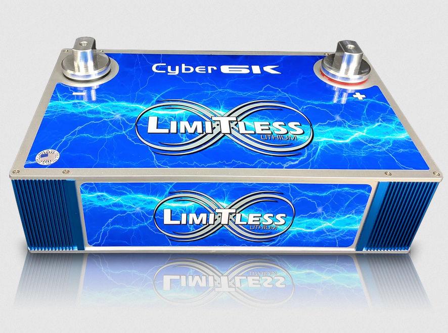 Cyber 6K Limitless Lithium LifePO4 Battery Droppin HZ Car Audio