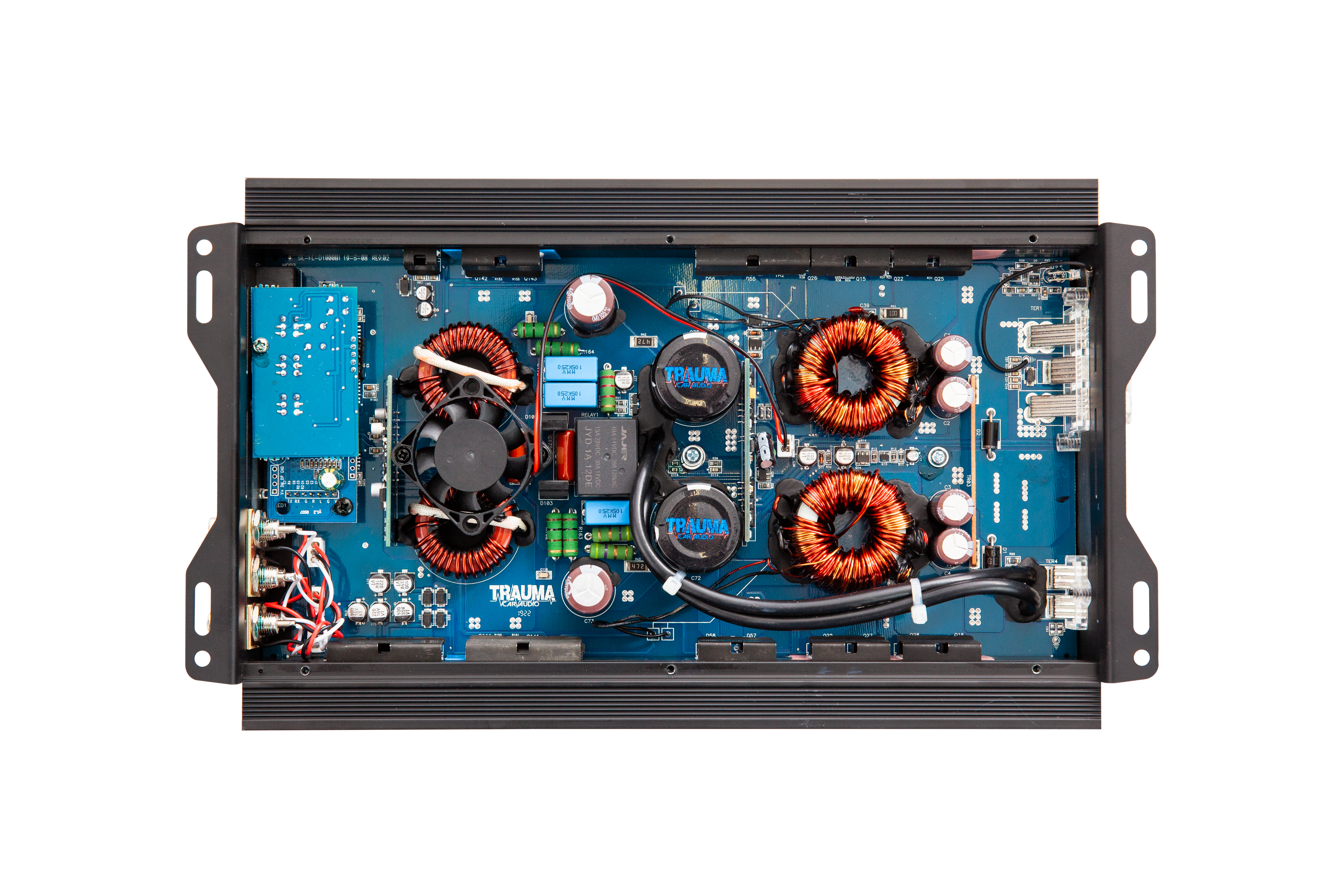 Trauma Car Audio 1200 Watt RMS Bluetooth Concussion Series