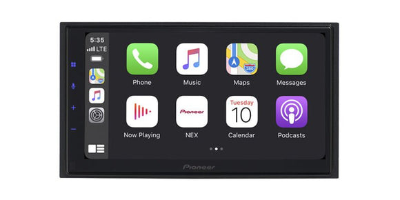 Pioneer DMH-WC5700NEX Double DIN Mechless Bluetooth In-Dash Car Stereo Receiver with 6.78” Touchscreen Display
