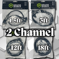 SoundQubed Twisted OFC 2-Channel RCA 1.5-18ft