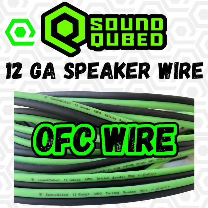 Soundqubed 12 Gauge OFC Speaker Wire-300ft