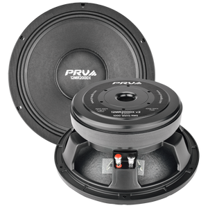 PRV Audio 12MR2000X v2 12" MIDRANGE LOUDSPEAKER