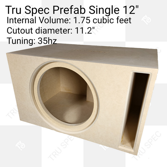TRU SPEC Prefab Single 12