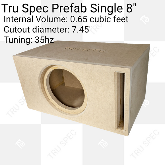 TRU SPEC Prefab Single 8