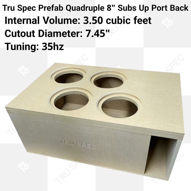 TRU SPEC Prefab Quad 8