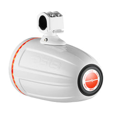 DS18 NXL-X8TPNEO NXL 8" Neodymium Marine and Powersports Towers with Built-in Passive Radiator, 1" Driver and LED RGB Lights 180 Watts Rms -White