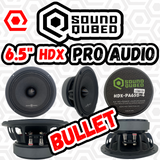 Soundqubed HDX Series Pro Audio Bullet 6.5" Speaker 4 ohm (single)