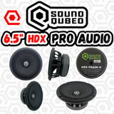 Soundqubed HDX Series Pro Audio 6.5" Speaker 8 ohm(single)