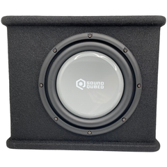 Soundqubed HDS2 10" Subwoofer Wedge Loaded and Powered Enclosure
