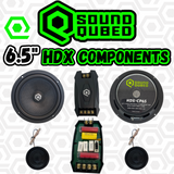 Soundqubed HDX Series 6.5" Component Set (Pair)