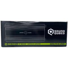 SoundQubed Q1-8000 18v Q-Series Mono Amplifier