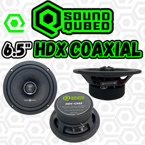 Soundqubed HDX Series 6.5" Coaxial 2-way Speakers (Pair)