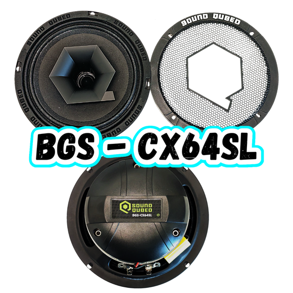 SoundQubed BGS-CX64SL Coaxial Slim Loudspeaker with 1