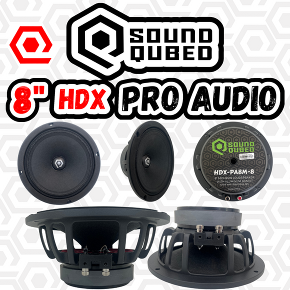 Soundqubed HDX Series Pro Audio 8