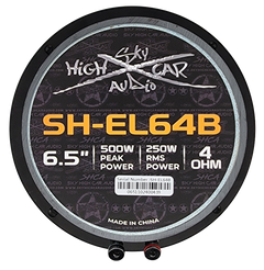 Sky High Car Audio SH-EL64B 6.5" Midrange Loudspeaker with Bullet
