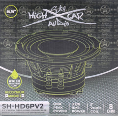 Sky High Car Audio SH-HD6PV2 6.5" Hybrid Loudspeaker w/ 3" Compression Driver Horn (Single)