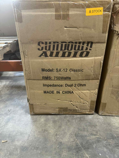 (B-STOCK) Sundown Audio SA-12 Classic 12inch Dual 2 ohm Subwoofer