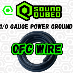 Soundqubed 1/0 OFC (oxygen free copper) Power wire- 50ft