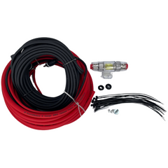SoundQubed 8 Gauge CCA Amp Kit (single amp kit)
