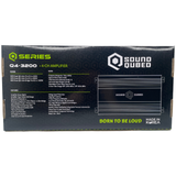 SoundQubed 3200 Watts Q4-3200 Q Series 4 Channel Amplifier